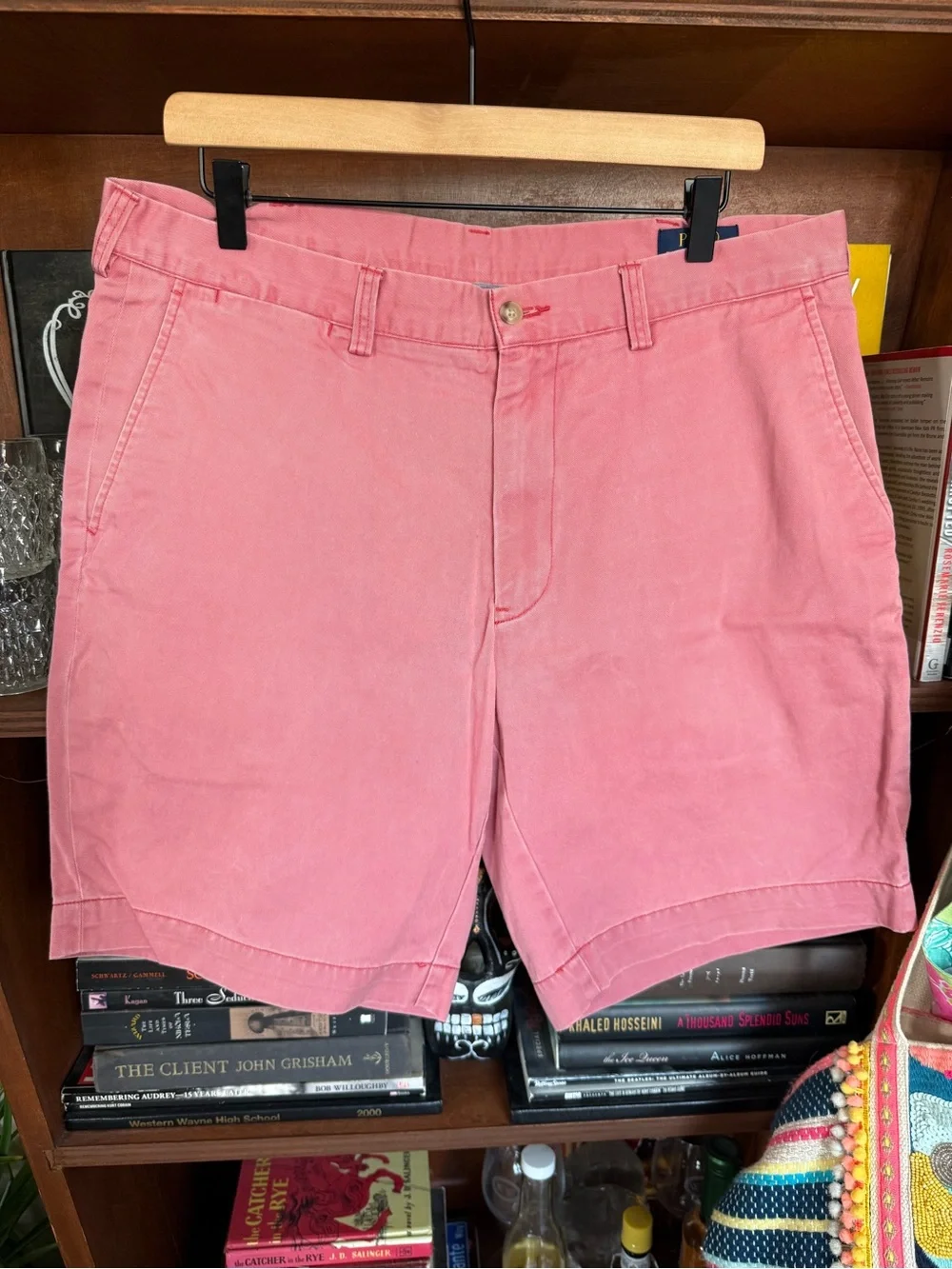 Polo by Ralph Lauren - Classic Fit 9” Chino Shorts - Coral Pink - Men’s Size 36